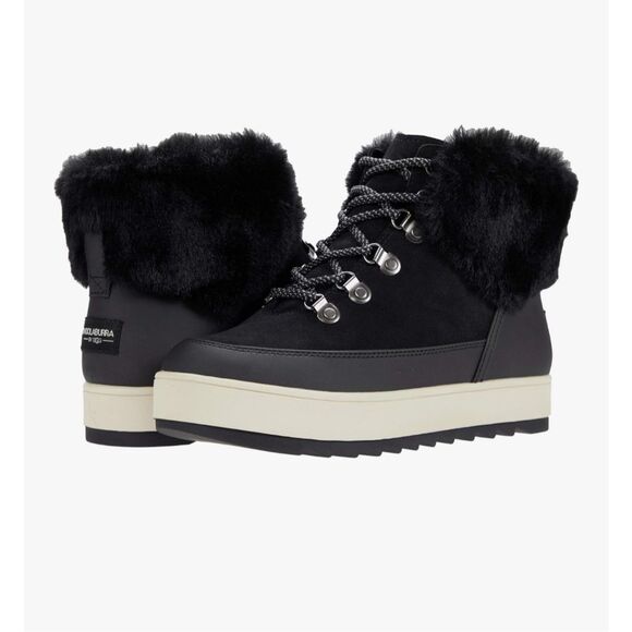 Koolaburra by UGG Tynlee Lace-Up Black 8 - Picture 1 of 11